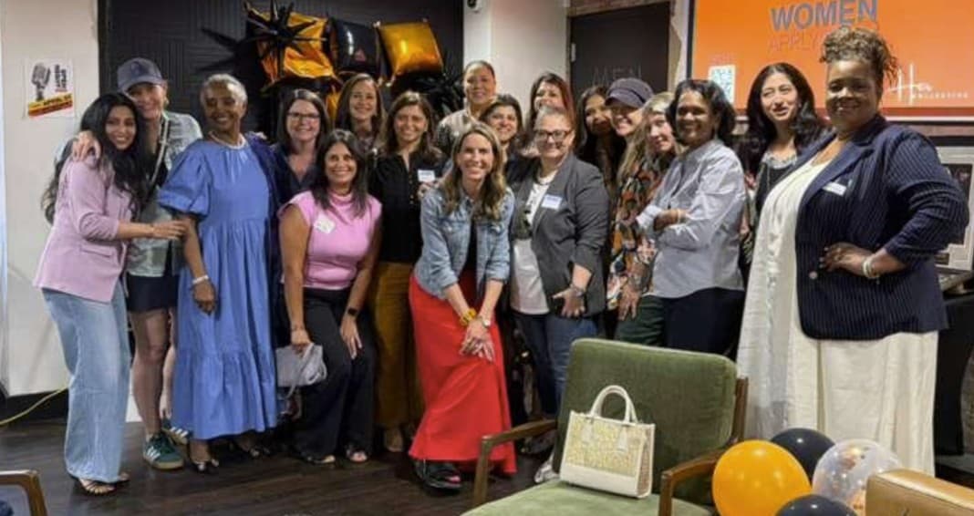 A large group of members together at a Research Triangle Park meetup